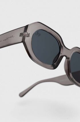 Jeepers Peepers ochelari de soare culoarea gri