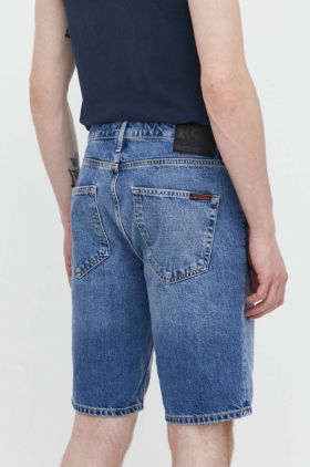 Superdry pantaloni scurti jeans barbati