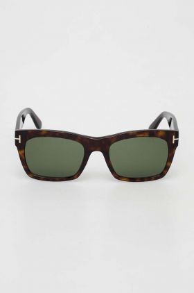 Tom Ford ochelari de soare barbati, culoarea maro, FT1062_5652N