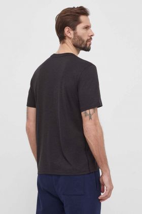 Puma tricou de alergare Graphic Nitro culoarea negru, cu imprimeu, 525107