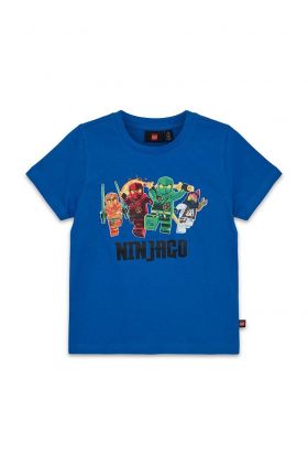 Lego tricou de bumbac pentru copii cu imprimeu