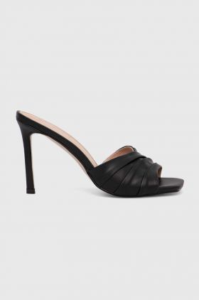 Answear Lab papuci femei, culoarea negru, cu toc cui