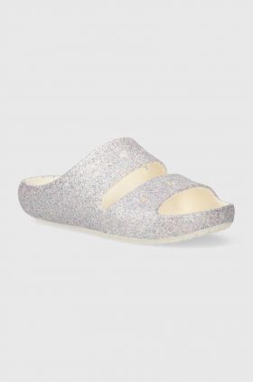 Crocs slapi copii CLASSIC GLITTER SANDAL V