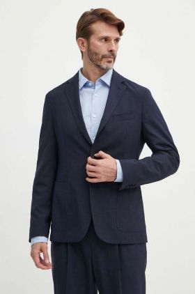BOSS costum din amestec de lână culoarea bleumarin, uni, 50514640