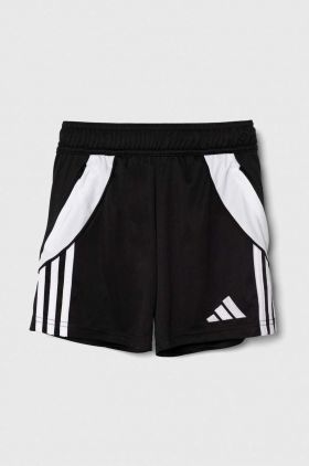 adidas Performance pantaloni scurti copii TIRO24 TRSHOY culoarea negru, talie reglabila