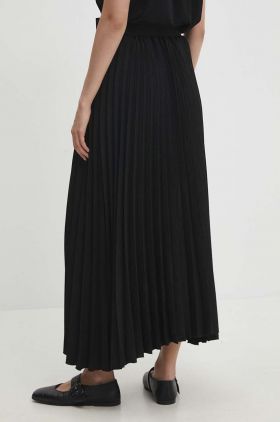 Answear Lab fusta culoarea negru, maxi, evazati