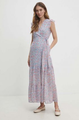 Answear Lab rochie culoarea roz, maxi, evazati