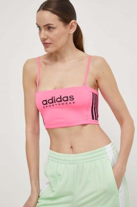 adidas top TIRO femei, culoarea roz, IS0730