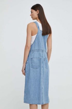 Levi's rochie jeans midi, evazati