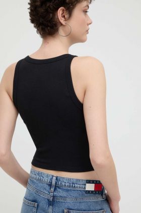 Hollister Co. top femei, culoarea negru