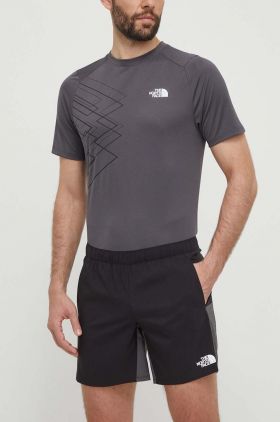 The North Face pantaloni scurti sport Mountain Athletics barbati, culoarea negru, NF0A87JMW9O1