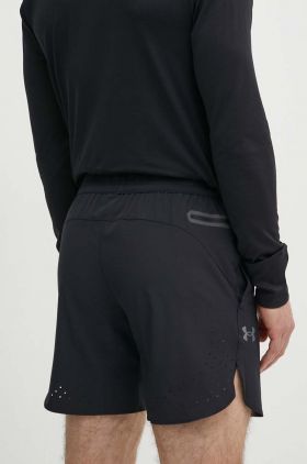 Under Armour pantaloni scurți de antrenament Peak culoarea negru, 1376782