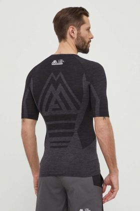 The North Face tricou sport Mountain Athletics Lab culoarea gri, modelator, NF0A87CHWUO1