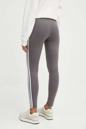 adidas colanti femei, culoarea gri, cu imprimeu, IR5350