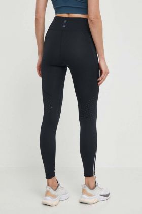 Under Armour leggins de alergare Fly Fast 3.0 culoarea negru, neted, 1369773