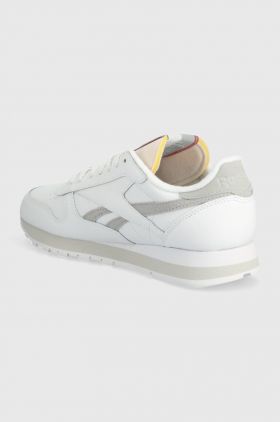 Reebok Classic sneakers din piele Classic Leather culoarea alb, 100074346