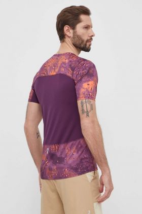 The North Face tricou sport Sunriser culoarea violet, modelator, NF0A84KNSI41