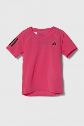 adidas Performance tricou copii culoarea roz