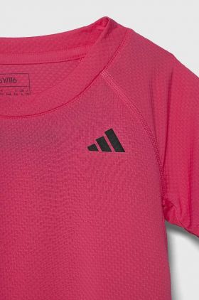 adidas Performance tricou copii culoarea roz