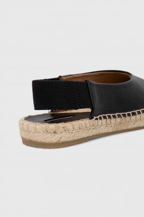 Answear Lab espadrile culoarea negru