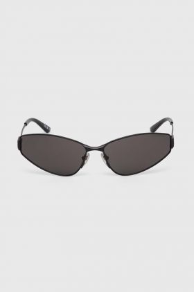 Balenciaga ochelari de soare femei, culoarea negru, BB0335S