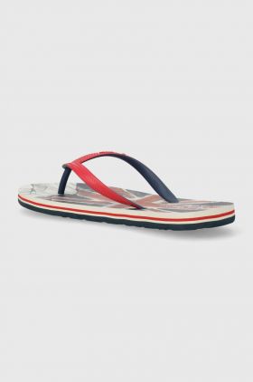 Pepe Jeans slapi copii BEACH FLAG culoarea rosu