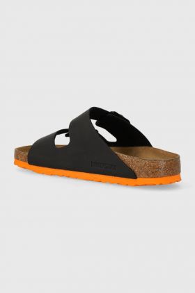 Birkenstock slapi copii Arizona Kids BF Desert culoarea negru