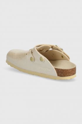 Birkenstock slapi copii Kay Kids BF culoarea bej