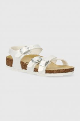 Birkenstock sandale copii Kumba K BF culoarea alb