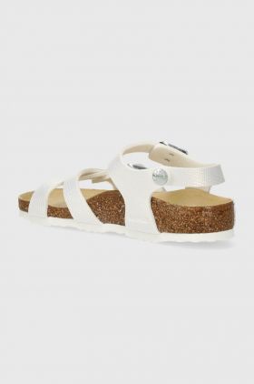 Birkenstock sandale copii Kumba K BF culoarea alb