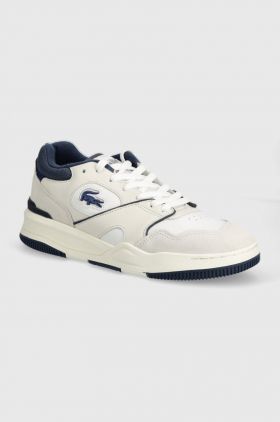 Lacoste sneakers din piele Lineshot Leather Logo culoarea alb, 47SMA0062