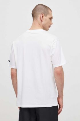 Puma tricou din bumbac RAD/CAL bărbați, culoarea alb, uni, 678913