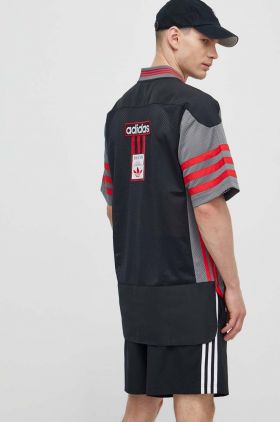 adidas Originals tricou barbati, culoarea negru, modelator, IR7994