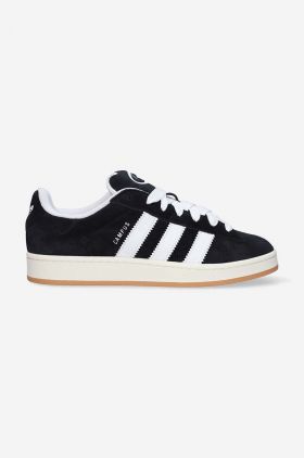 adidas Originals sneakers din piele întoarsă Campus 00S HQ8708 culoarea negru HQ8708-black