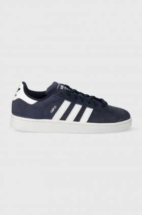 adidas Originals sneakers din piele întoarsă Campus 2 culoarea bleumarin, ID9839