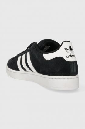 adidas Originals sneakers din piele întoarsă Campus 2 culoarea negru, ID9844