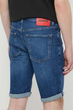 HUGO pantaloni scurți jeans bărbați, 50511307