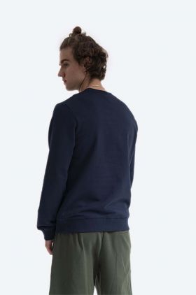 A.P.C. hanorac de bumbac Sweat Item bărbați, culoarea bleumarin, uni COEAS.H27608-DARKNAVY