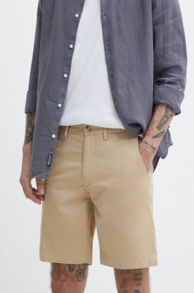 Superdry pantaloni scurti barbati, culoarea bej