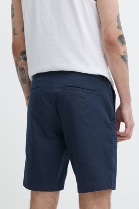 Abercrombie & Fitch pantaloni scurti barbati, culoarea albastru marin