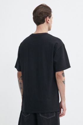 Karl Kani tricou din bumbac barbati, culoarea negru, cu imprimeu