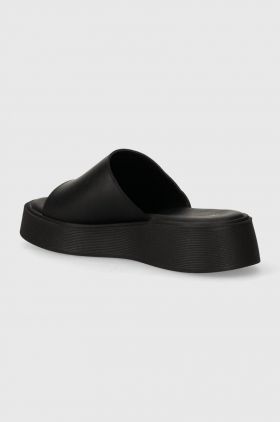 Answear Lab papuci femei, culoarea negru, cu platforma
