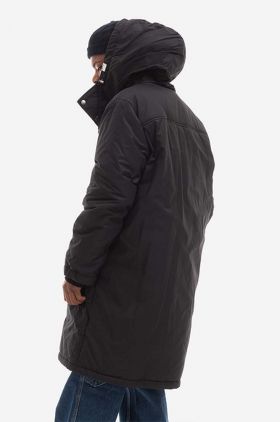 A.P.C. geacă Parka Hector bărbați, culoarea negru, de tranziție COEZV.H30179-MILITARYKH