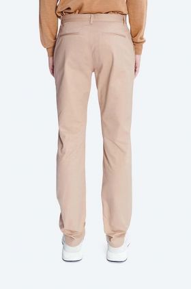 A.P.C. pantaloni de bumbac Chino Classique COZBA.H08119-BEIGE