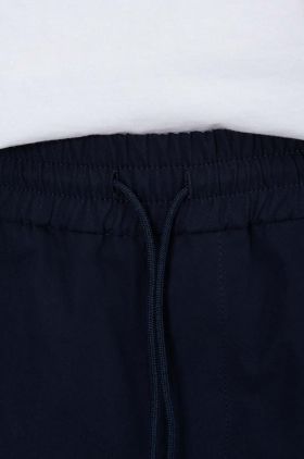 A.P.C. pantaloni de bumbac culoarea bleumarin, drept COGBM.H08354-MARINE