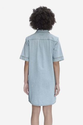 A.P.C. rochie jeans mini, drept COGBG.F35015-BLEACHED