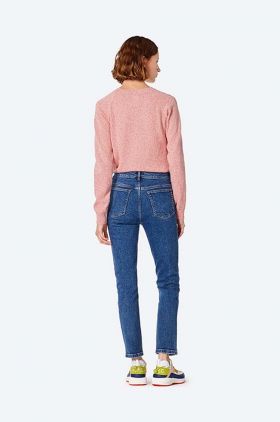 A.P.C. pulover din amestec de lână Pull Axelle femei, culoarea roz WVBAF.F23040-ROSEVIF