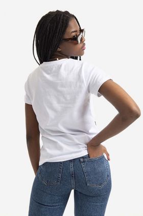 A.P.C. tricou din bumbac Jenny culoarea alb COEAV.F26091-WHITE