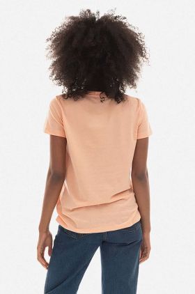 A.P.C. tricou femei, culoarea bej COEVS.F26012-PEACHHEATH