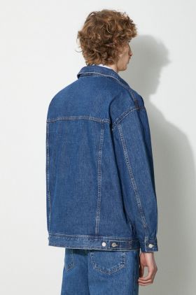 A.P.C. geaca jeans blouson elvis barbati, de tranzitie, COGWD-H02913